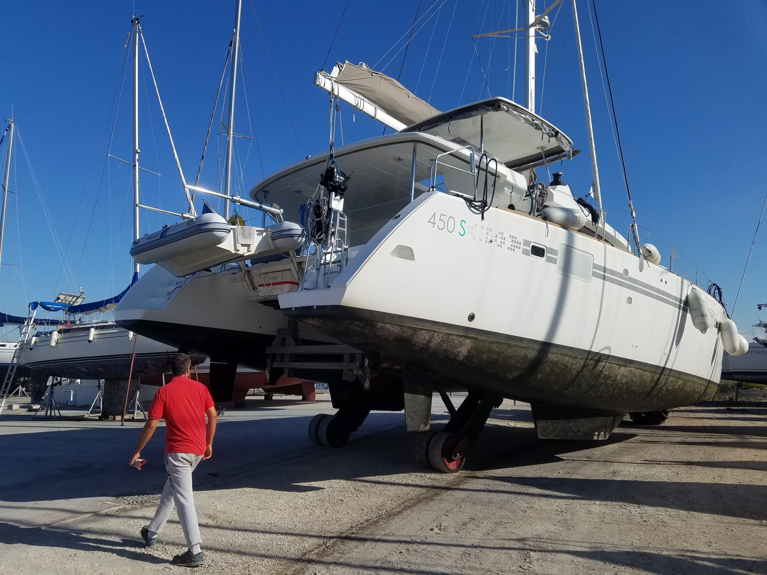 20191011_1100061 Hivernage d'un catamaran LAGOON 450